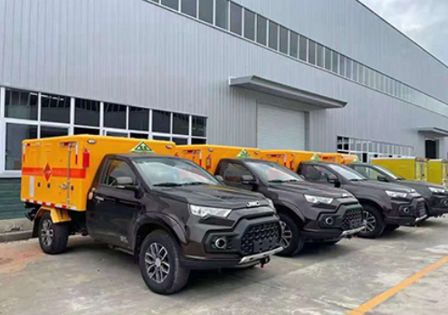 梁河爆破器材运输车-保障安全与效率的关键